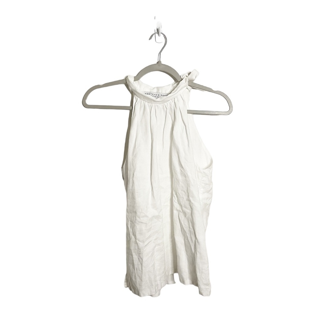 Gretchen Scott Designs White Halter Top